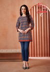 Omisha Vol 4 By Balaji Poplin Cotton Printed Ladies Top Wholesale Market In Surat